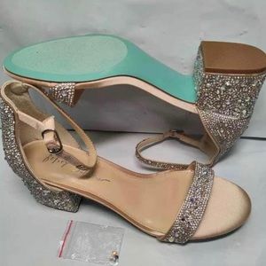 Betsey Johnson Mari Heals In Champagne